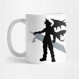 Cloud Wings Giant Sword Silhouette Mug